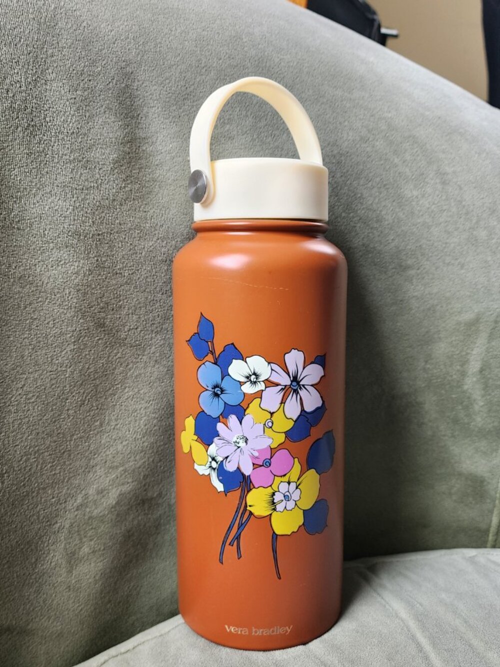 Vera Bradley XL stainless steel water bottle